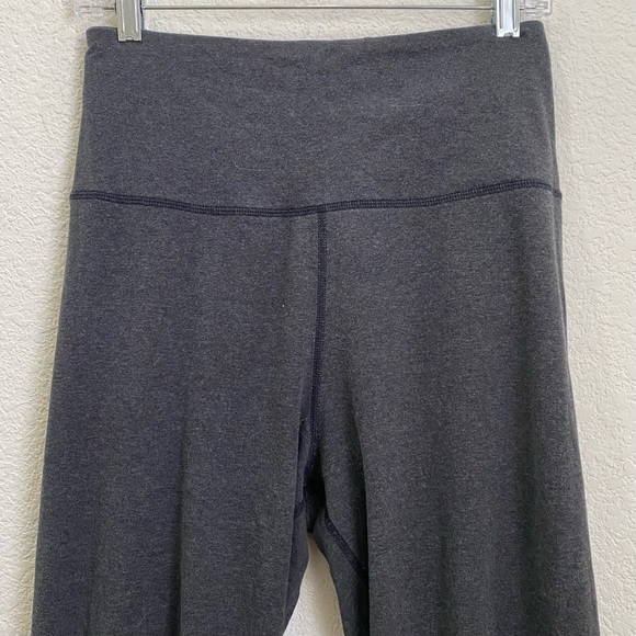 LULULEMON Athletica Heathered Gray High Waist Cotton Leggings Size 4 - Picture 3 of 10